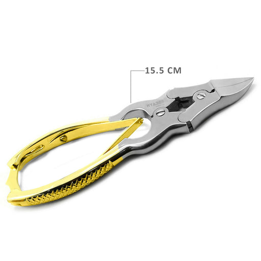 Cantilever Nail Cutter Gold Color 15.5 cm