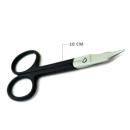 Cuticle Scissor Black 10 cm