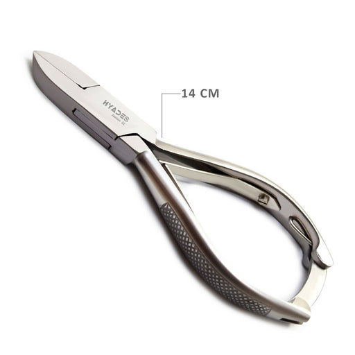 Nail Side Cutter Pattern Handle Straight End 14cm