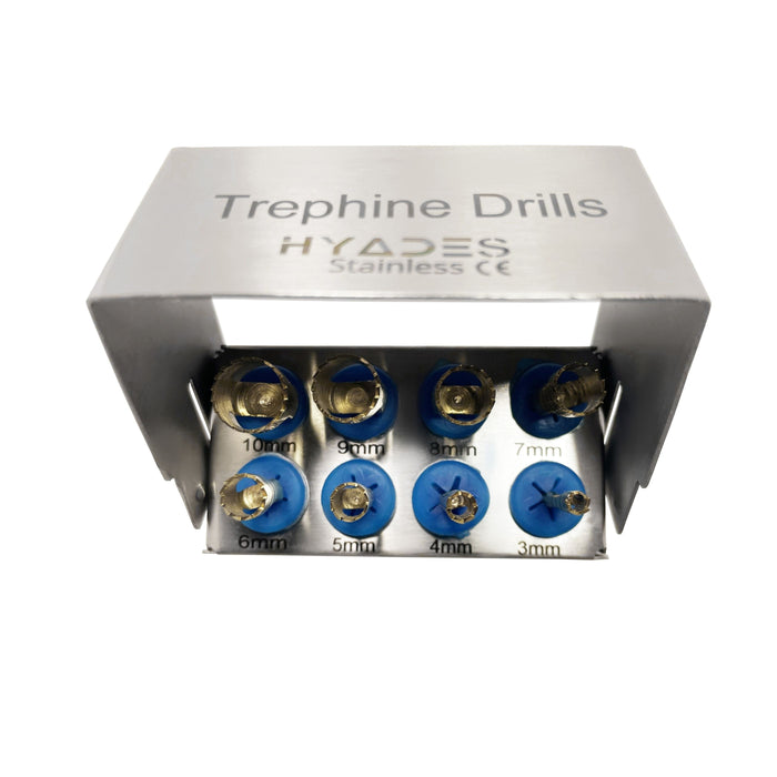 Trephine Drill Kit 8 Pieces