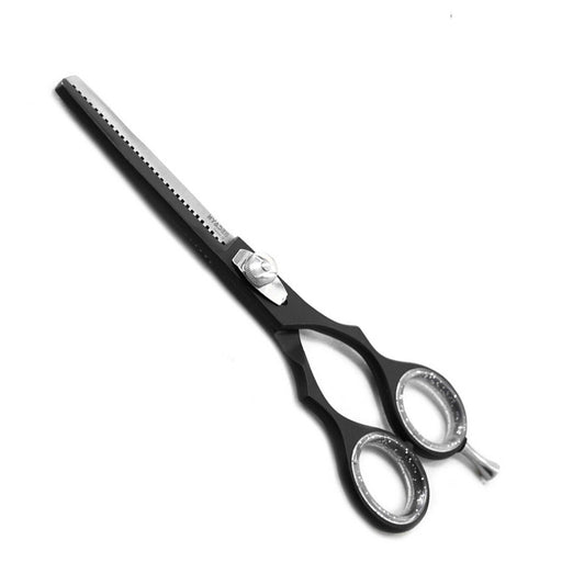 [Professional Grade Dental Instruments, Surgical Equipment, and Veterinary Medical Tools ]-HYADES Instruments, Hair Thinning Scissor | Professional Black Scissor| HYADES Instruments