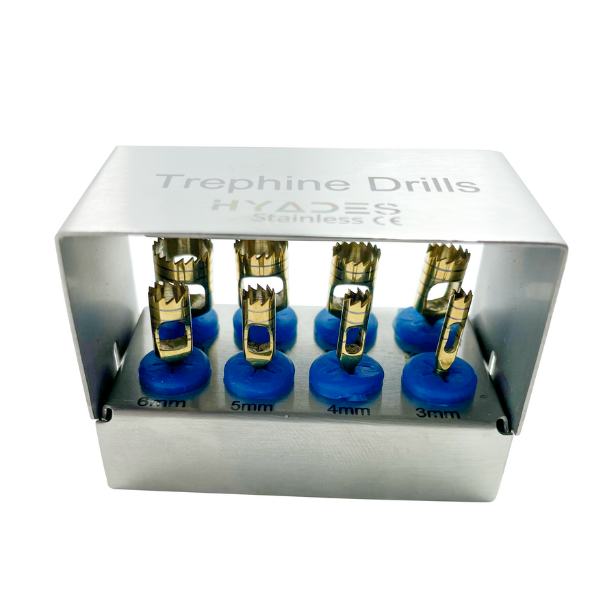 Trephine Drill Kit 8 Pieces