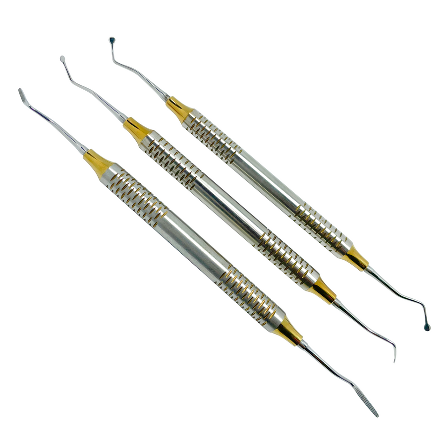 Cord Packer Set of 3 Hollow Handle