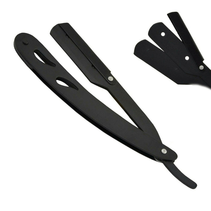 Black Barber Razor 16 cm — HYADES Instruments