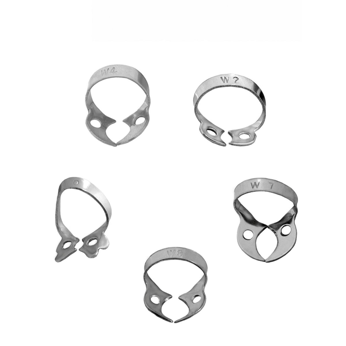 Rubber Dam Clamps Set of 5 — HYADES Instruments